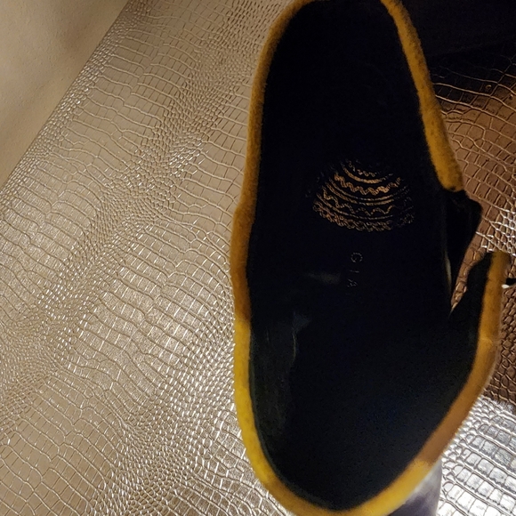 *HP* GIANNI MARRA Calfskin Black Ankle Boots Made in Italy - Picture 8 of 13